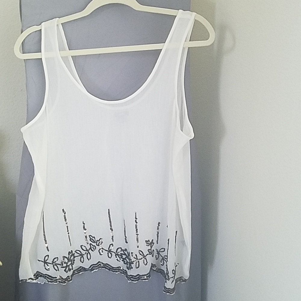 Aerie chiffon tank